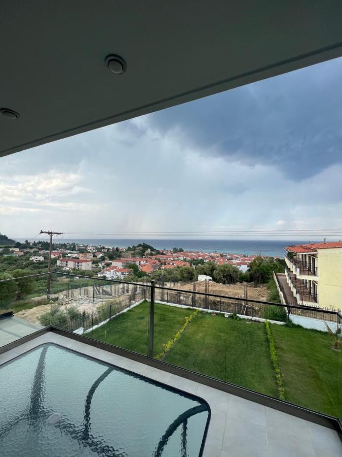 The Sea View Apartment Полихроно Екстериор снимка