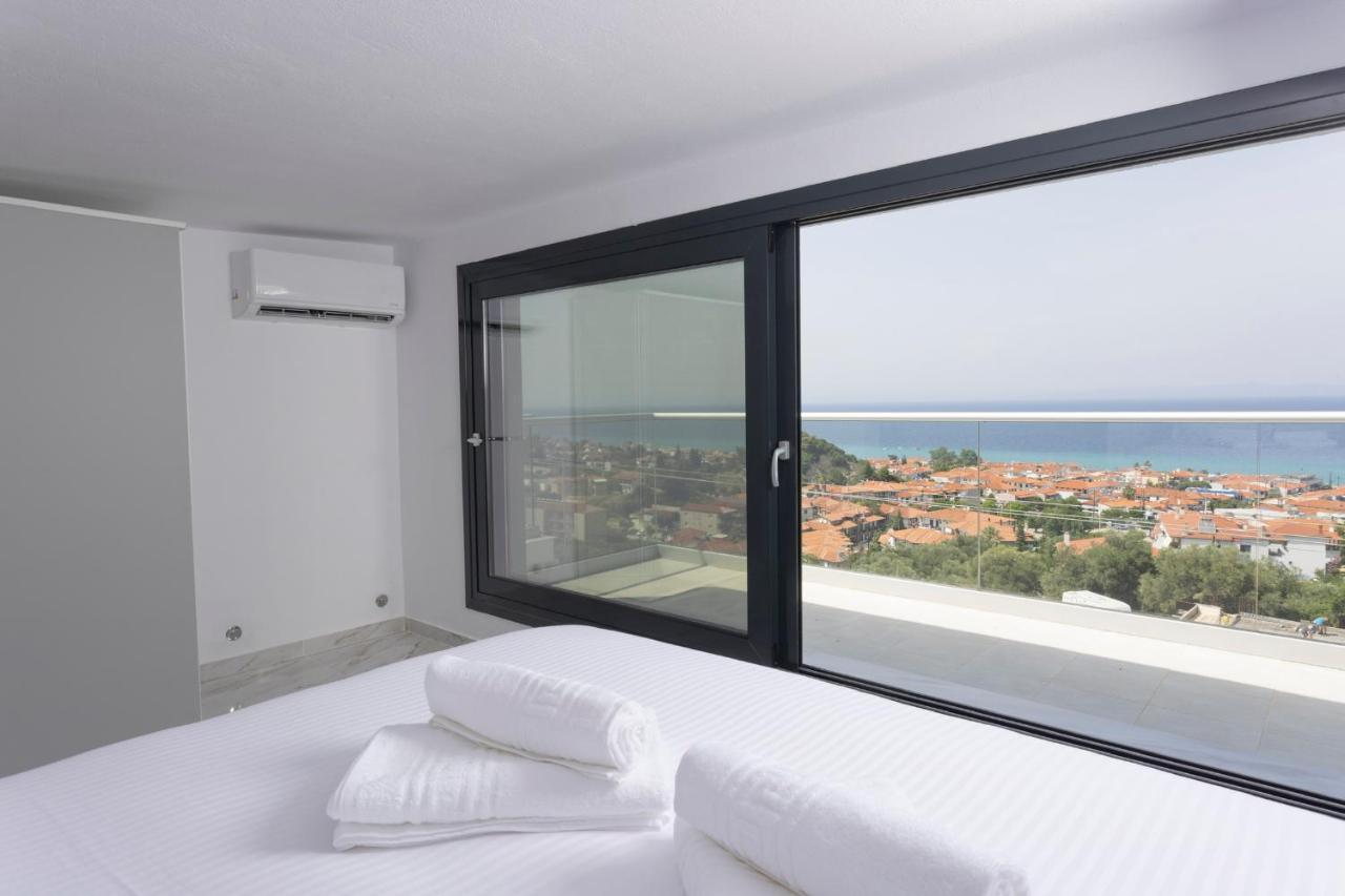 The Sea View Apartment Полихроно Екстериор снимка