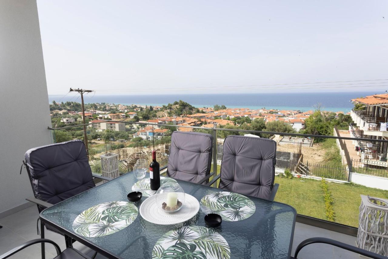 The Sea View Apartment Полихроно Екстериор снимка