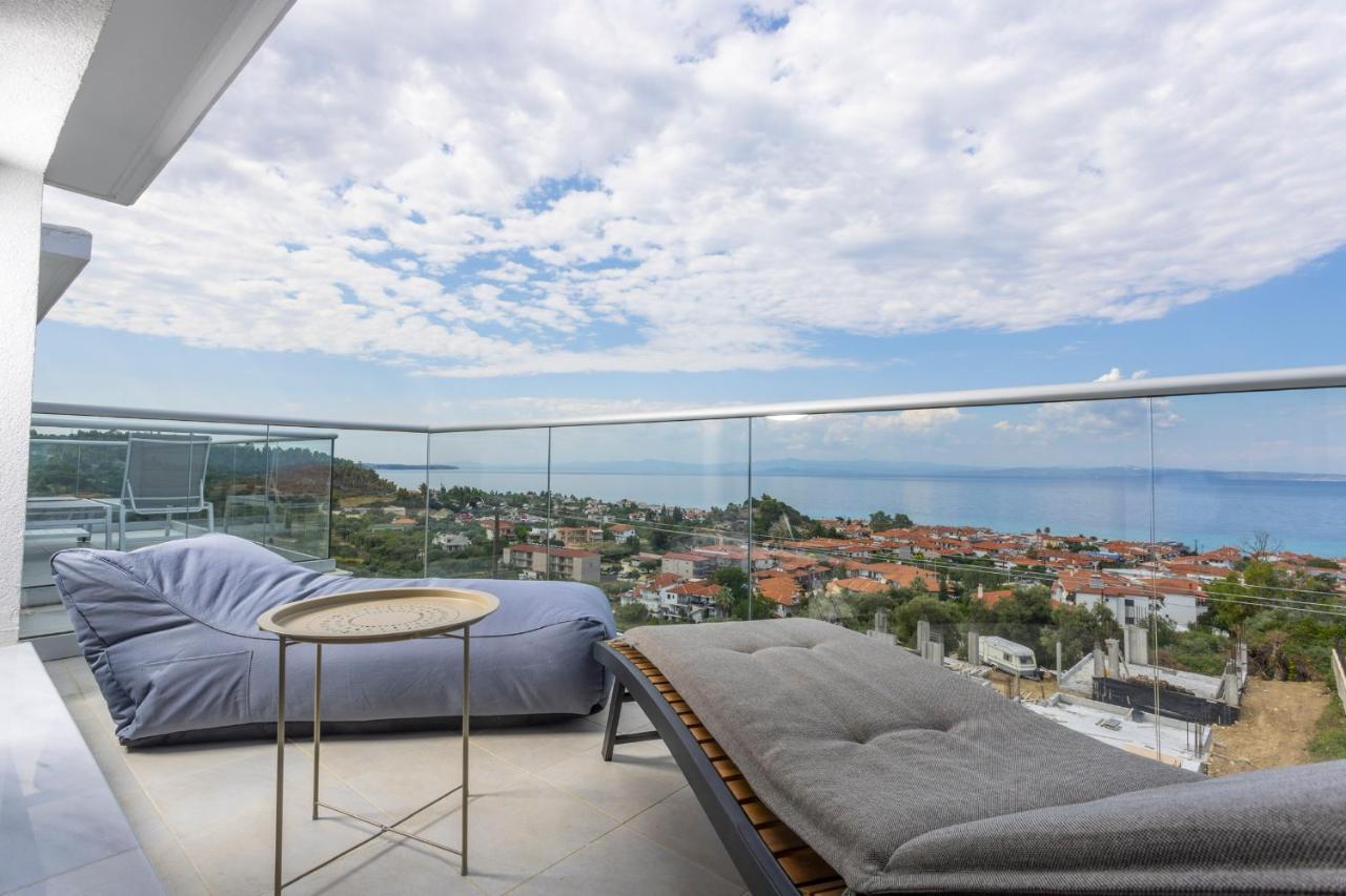 The Sea View Apartment Полихроно Екстериор снимка